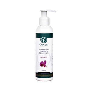Mode d’application: Appliquer sur cheveux mouillés, masser délicatement pendant 2 minutes, puis rincer abondamment. Ingrédients clés: Protéines d’orchidée, aloe vera, glycérine végétale Aroma: Parfum délicat et floral.